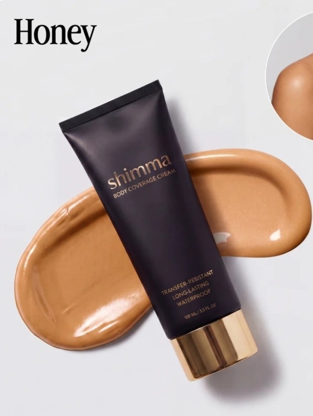 Shimma Body Coverage Cream - Honey Shade